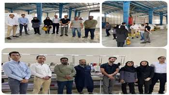 بازدید برگزیدگان طرح شهید وزوایی از واحدهای صنعتی